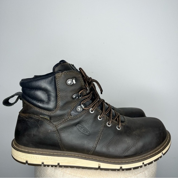 Keen Men's Black and Brown Boots - Picture 3 of 11